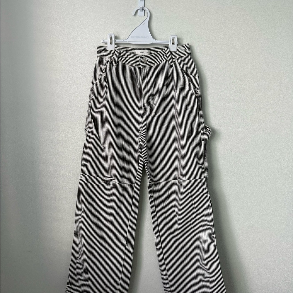 Striped Black and White cargo pants
